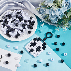 Рондель пластиковые бусины DIY-WH0011-44B