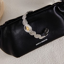 Женские браслеты-манжеты из нержавеющей стали 304 толщиной 18.5 мм&nbsp;LS-BJEW-B151-03