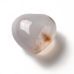 Натуральный синий халцедон сердце любовь камень G-A209-04A