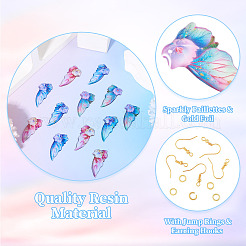 Наборы для самостоятельного изготовления сережек-крыльев DIY-TA0012-36