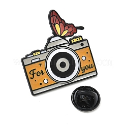 Камера с эмалированными булавками в виде бабочки JEWB-D308-02B-EB