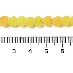 Бусы лэмпворк ручной работы LAMP-Q035-01G