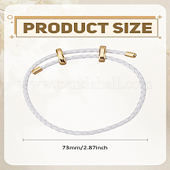 1шт кожаный плетеный шнур браслеты&nbsp;BJEW-LP0002-35C