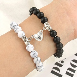 20 комплект магнитных застежек из сплава 2 цветов&nbsp;PALLOY-CJ0002-34