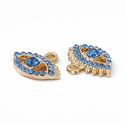 Подвески из сплава и страза&nbsp;PALLOY-P287-06G-002