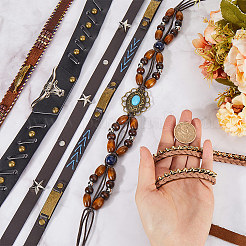 6 шт. 6 стиля AJEW-CP0007-22