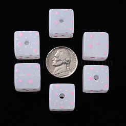 Окрашенные акриловые бусины &nbsp;MACR-S374-11C-03