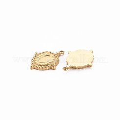Ionenplattierung (IP) 304 Edelstahl Anhänger Emaille-Einstellungen&nbsp;STAS-N097-125LG