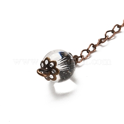 Pendentifs pendule de radiesthésie triangle obsidienne naturelle&nbsp;G-G022-01R-07