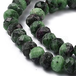 Rubino naturale in perline zoisite fili&nbsp;G-I308-06
