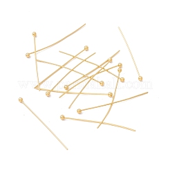 Контакты латунь шаровой головкой KK-WH0058-02C-G01