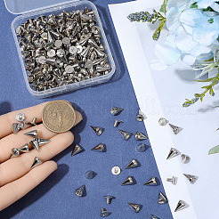 100 шт. заклепки из сплава&nbsp;FIND-GF0008-54P