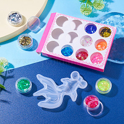 Рыбы силиконовые Молды своими руками DIY-TA0011-28B