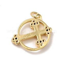 Стойки обшивки латунь микро проложить Циркон подвеску KK-H431-19G