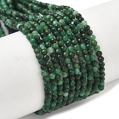 Природные африканские нефритовые бусы пряди G-D306-A07-2mm