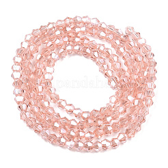 Fili di perline do vetro trasparente&nbsp;EGLA-A039-T3mm-D15