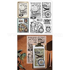 ПВХ пластиковые прозрачные штампы&nbsp;DIY-WH0631-0680