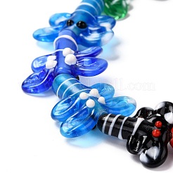 Fili di perline di lampwork fatti a mano a tema autunnale&nbsp;LAMP-I022-31