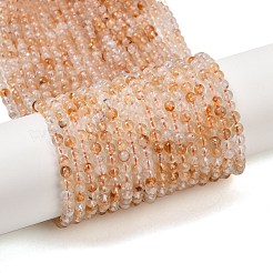 Нагретые нити из натуральных цитриновых бусин&nbsp;G-P466-01D-01