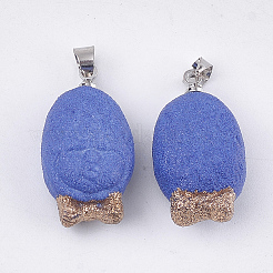 Фарфора ручной работы подвески PORC-T002-119