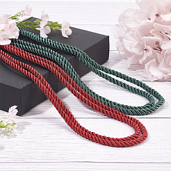 ツイストナイロン糸  ミックスカラー  5mm  約18~19ヤード/ロール（16.4m〜17.3m /ロール）  2色  1ロール/カラー  2rolls&nbsp;NWIR-PH0001-60
