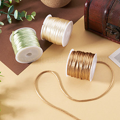 3 Rolle Nylon-Rattail-Satinschnur in 3 Farben&nbsp;NWIR-TA0001-45C