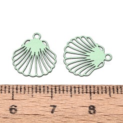 Anhänger aus sprühlackiertem 430er Edelstahl&nbsp;STAS-N121-09C