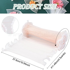 1 пакет полиэстеровая сетчатая бумага для упаковки букетов цветов DIY-BC0013-63A