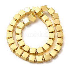 Стеклянные бусины с гальваническим покрытием &nbsp;EGLA-F166-03B