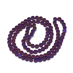 Electroplate non magnetici ematite sintetico fili di perline&nbsp;G-Q486-102