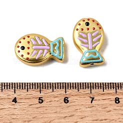 Бусины из стеклянной эмали&nbsp;GLAA-B035-01A