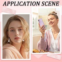 40шт непрозрачные бусины из смолы RESI-SC0003-22