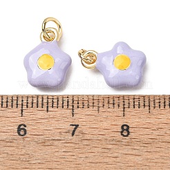 Colgantes de esmalte de latón&nbsp;LS-KK-CJC21A4-01G-01-RS