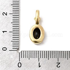 Латунные микро проложить кубического циркония подвески KK-D009-03G