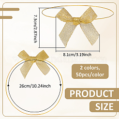 Kabelbinder aus Polyester und PET-Band für Geschenkbox&nbsp;HJEW-BC00111