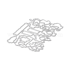 Углеродистая сталь разрезает трафареты DIY-XCP0002-32