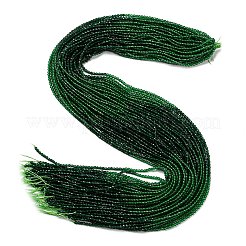 Прозрачный градиент цвета стеклянные бусины пряди&nbsp;GLAA-H021-01A-33