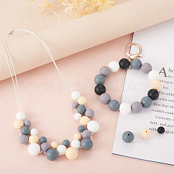 150шт 15 стиля силиконовые бусины SIL-TA0001-30