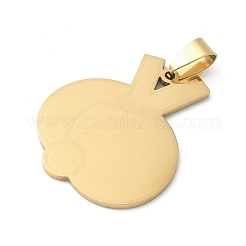 Подвески из нержавеющей стали Sports 201 с лазерной резкой&nbsp;STAS-P428-14G-02