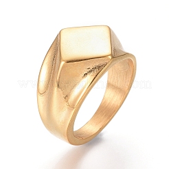 Anelli a fascia larga in acciaio inossidabile 304&nbsp;RJEW-D073-30-G