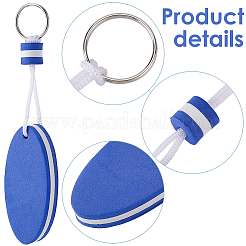 10 llavero de plástico de hierro&nbsp;KEYC-GF0001-27B