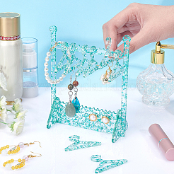 Прозрачные акриловые стойки для серег EDIS-PH0001-27B