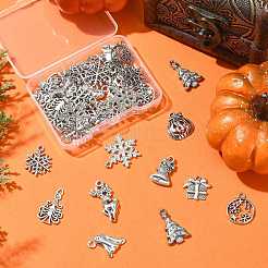 40 шт. 15 стильных подвески из сплава в тибетском стиле на Рождество TIBEP-FS0001-42