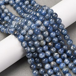 Натуральный кианит / цианит / нити круглых бусин дистен G-O017-6mm-04D