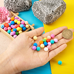 140 шт. 14 цвета пищевые экологически чистые силиконовые бусины SIL-TA0001-24