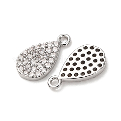 Латунные микро проложить кубического циркония подвески&nbsp;ZIRC-L105-10P