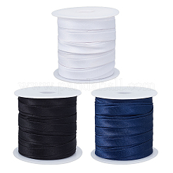 Ruban Satin Double Face Bleu Ciel - 25 Mètres X 4 Cm - Rouleau Complet