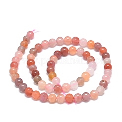 Натуральный красный ботсвана агат бисер пряди G-O201A-03A