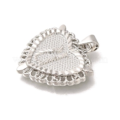 Pendentifs de placage en laiton&nbsp;KK-I722-09P-U
