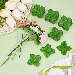 1000шт. шелковый искусственный лист&nbsp;AJEW-BC0009-98B